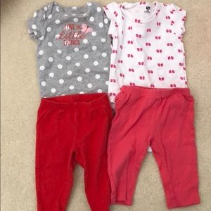 Baby girl, 3-6 month outfits